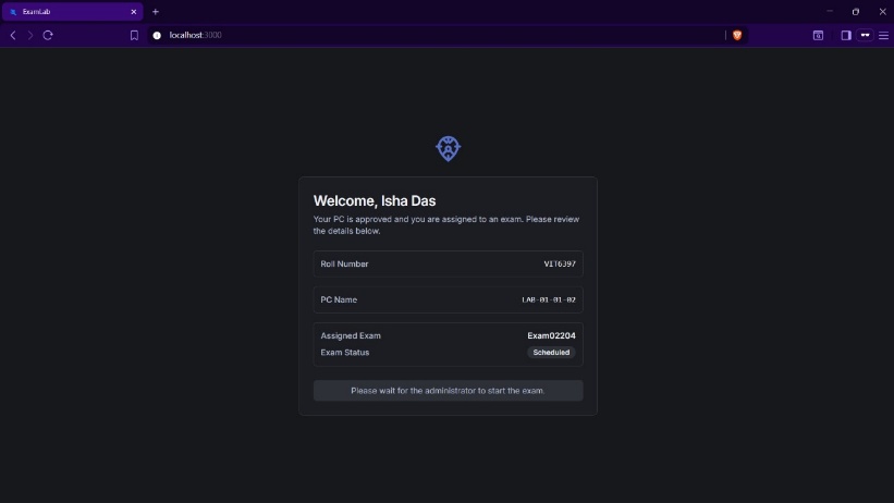 Student Waiting Room